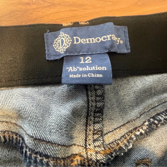 NWOT Democracy ‘Ab’solution high waist shaping jeans, size 12 - Picture 2 of 5
